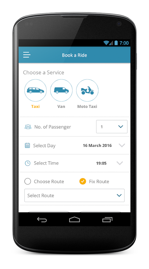 Cabo - Ride Service App screenshot 9